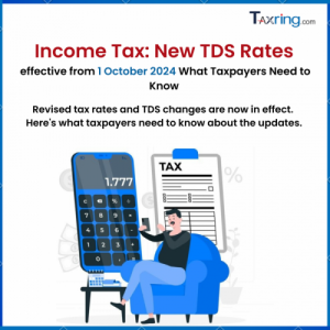 October 2024: Key Changes & New TDS Rate Chart in India